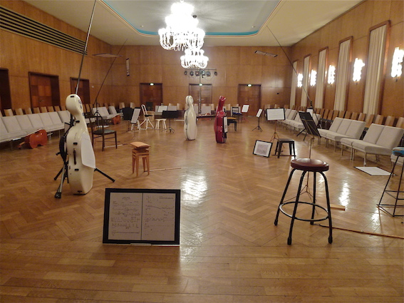 Kleiner Saal der Oetkerhalle, vor Aufführung